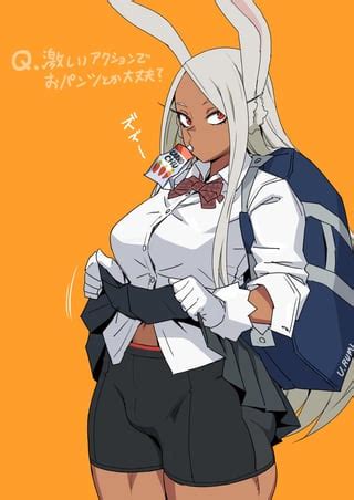 Miruko working out (Speedo) [My Hero Academia] :。